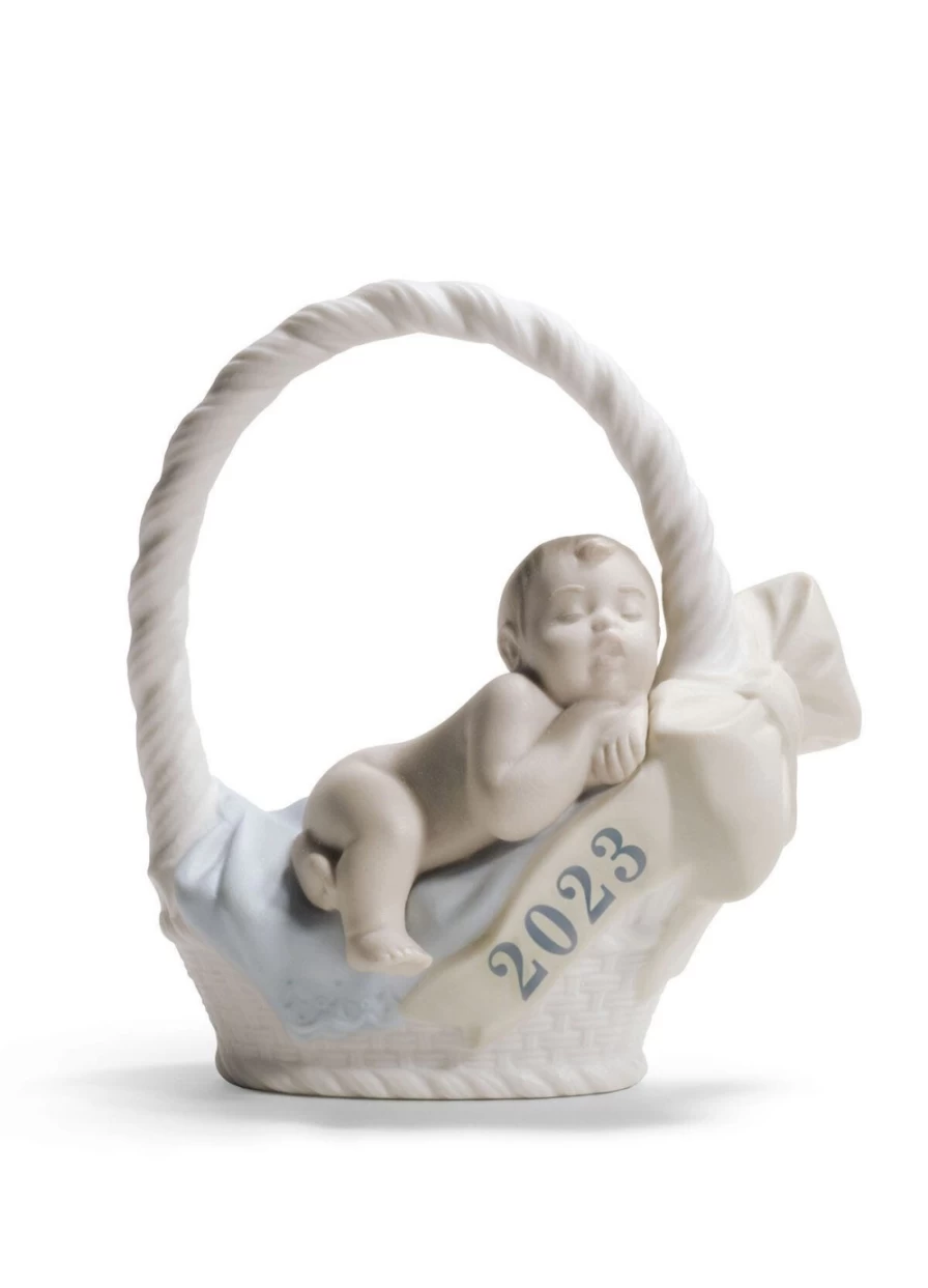 Lladró 2023 Born Boy Porcelain Figurine Collector's Edition