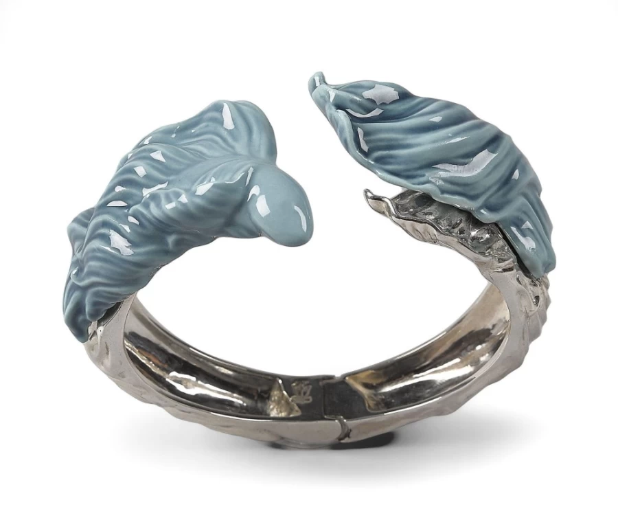 Lladró Aquarium Hinge Cuff - Elegant Decorative Cuff for Home & Aquarium Decor