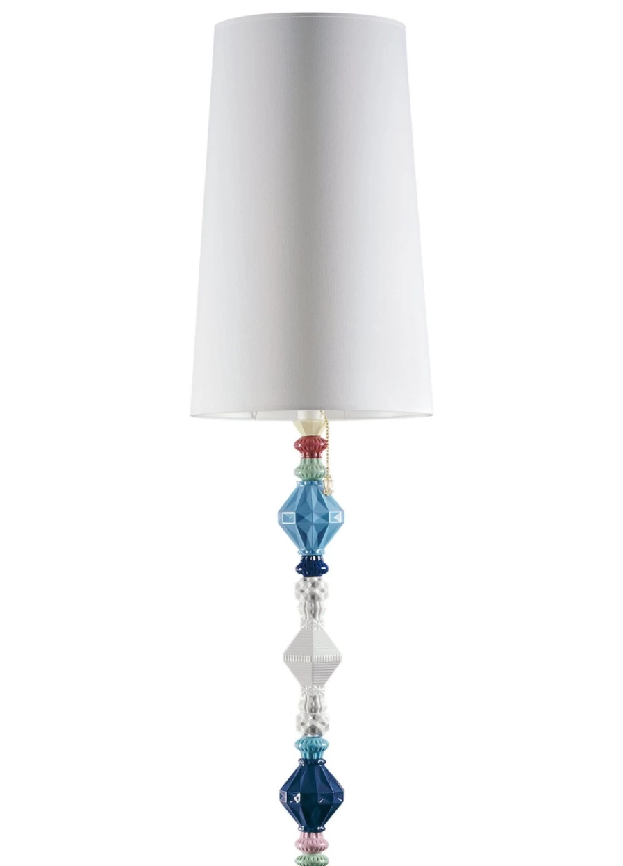 Lladró Belle De Nuit II Multicolor Floor Lamp | Elegant Handcrafted Lighting