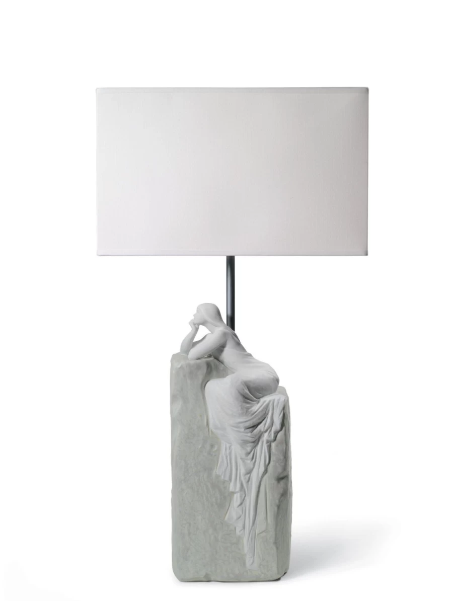 Lladró Meditating Woman II Table Lamp - Elegant Home Decor & Lighting