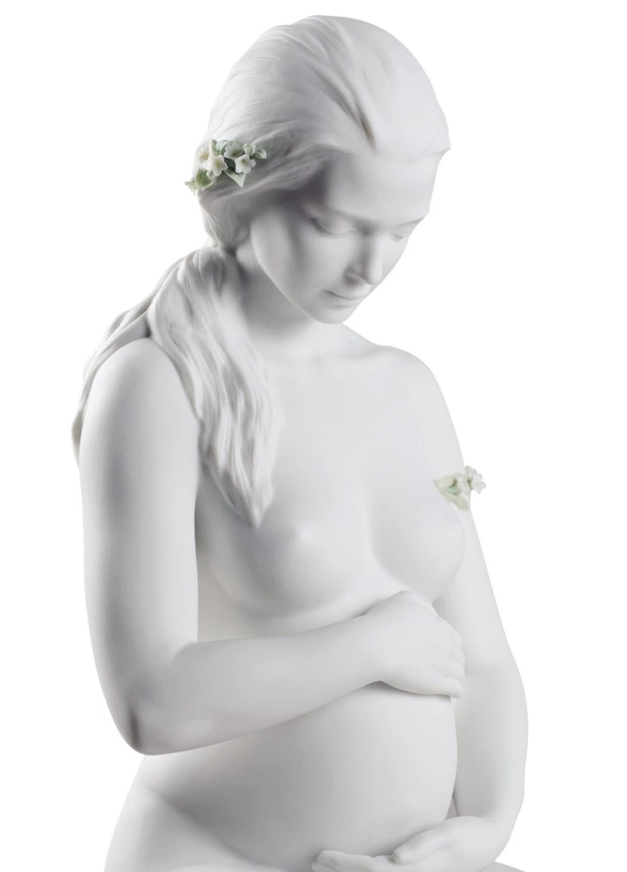 Lladró A New Life Mother Figurine - Elegant Porcelain Sculpture for Collectors