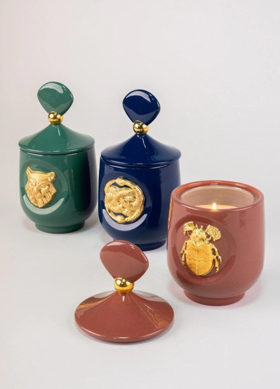 Lladró Luxurious Animal-Themed Scented Candles Collection for Elegant Home Decor