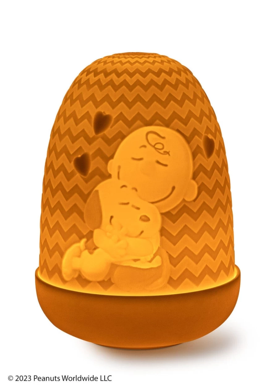 Lladró Snoopy™ Dome Table Lamp - Collectible Peanut Character LED Night Light