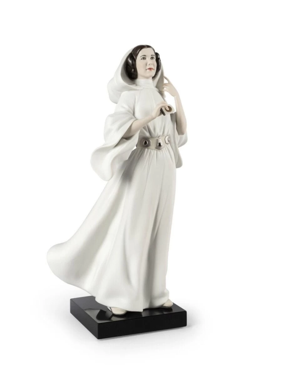 Lladró Princess Leia™ Star Wars New Hope Porcelain Figurine Collectible