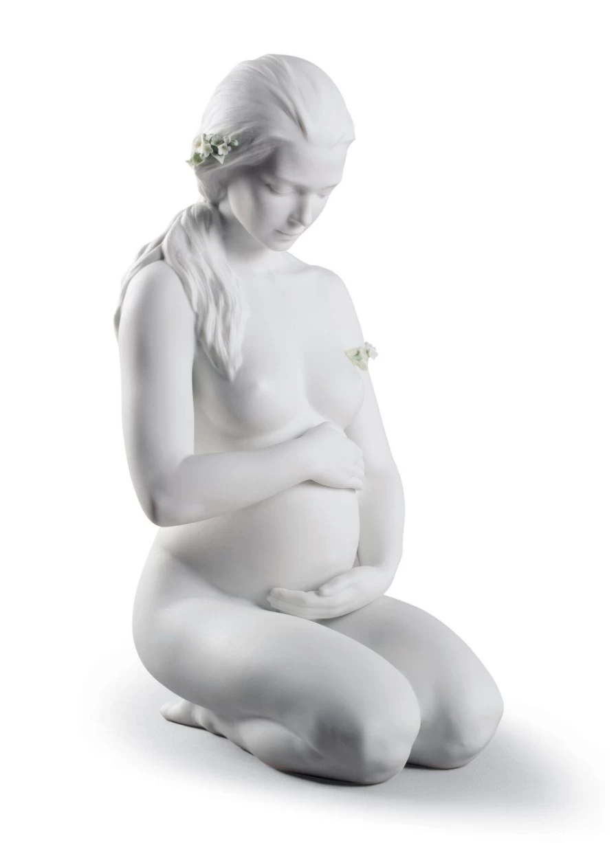Lladró A New Life Mother Figurine - Elegant Porcelain Sculpture for Collectors