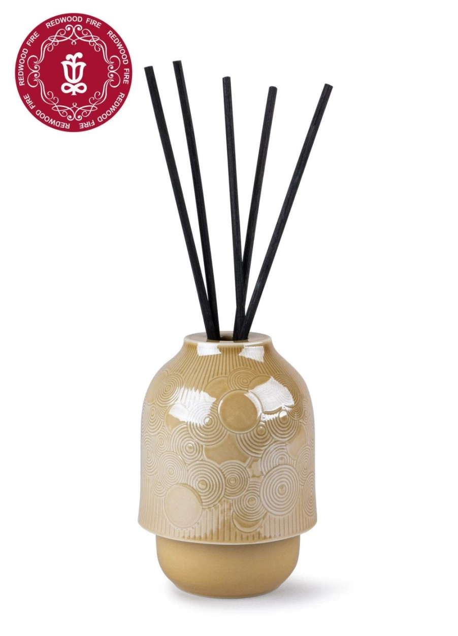 Lladró Campanella Redwood Fire Scented Perfume Diffuser for Home Fragrance