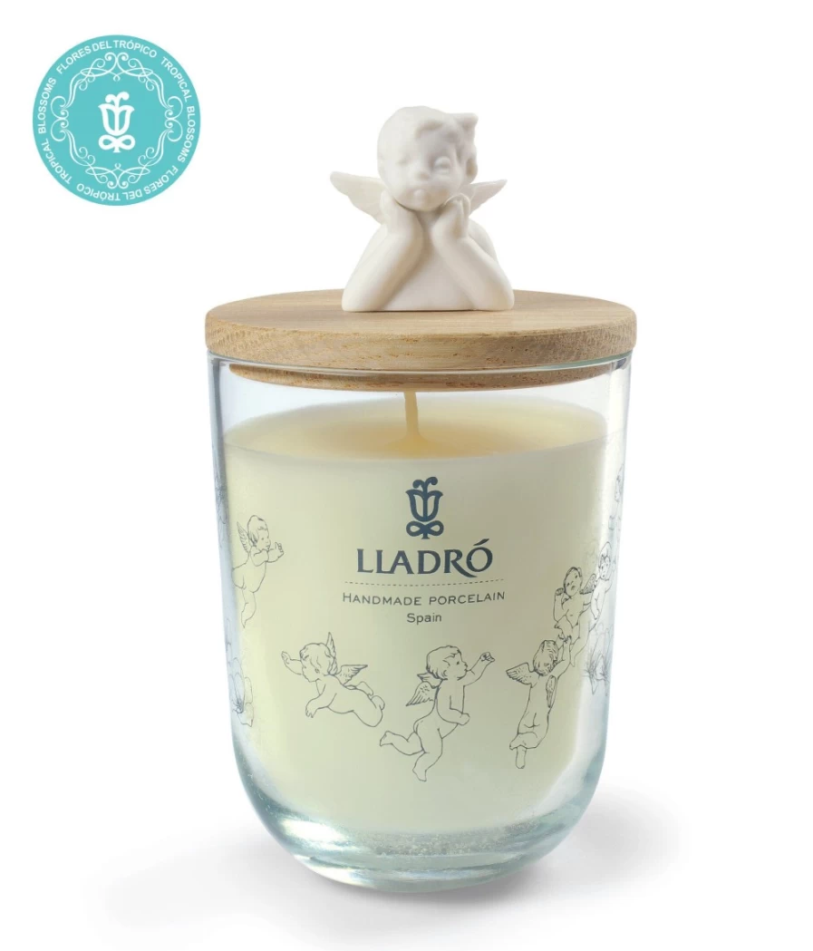 Lladró Tropical Blossoms Scented Candle – Missing You Home Fragrance