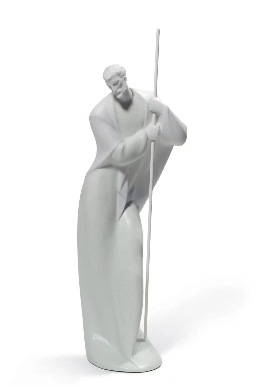 Lladró Blessed Father Nativity Figurine - Handcrafted Porcelain Christmas Decoration